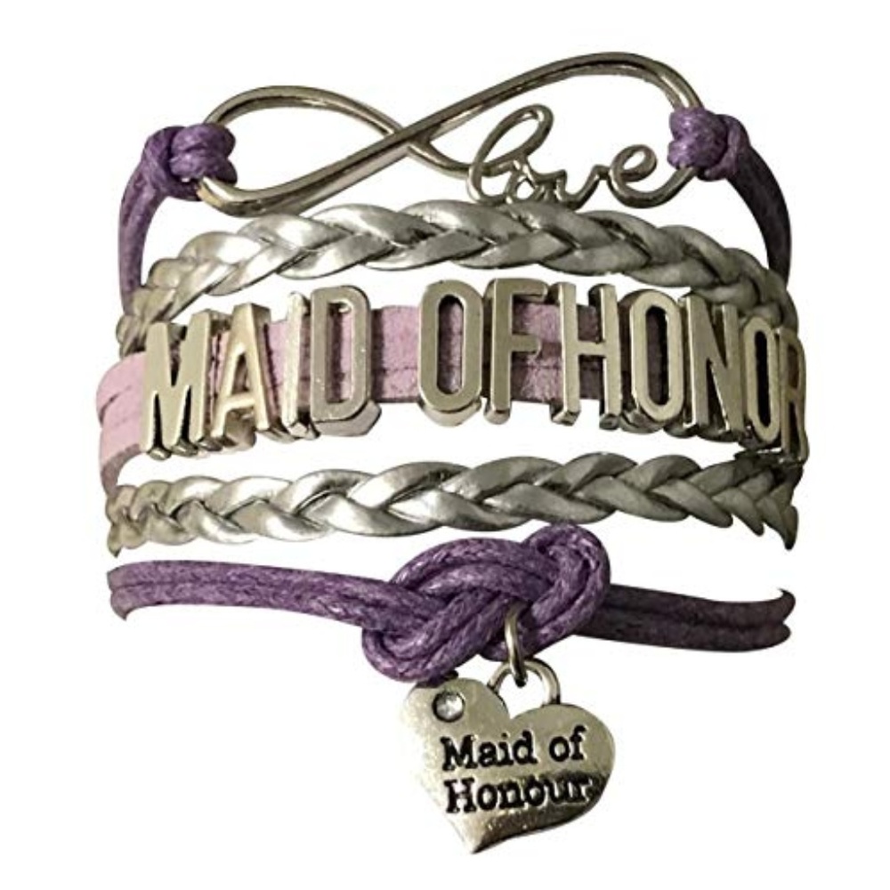 Infinity Collection Maid of Honor Bracelet- Brides